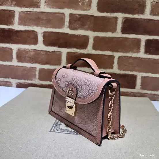 Hyper Peter HANDLE MATELASSÉ BAG GG GUCCI TOP SMALL 0517